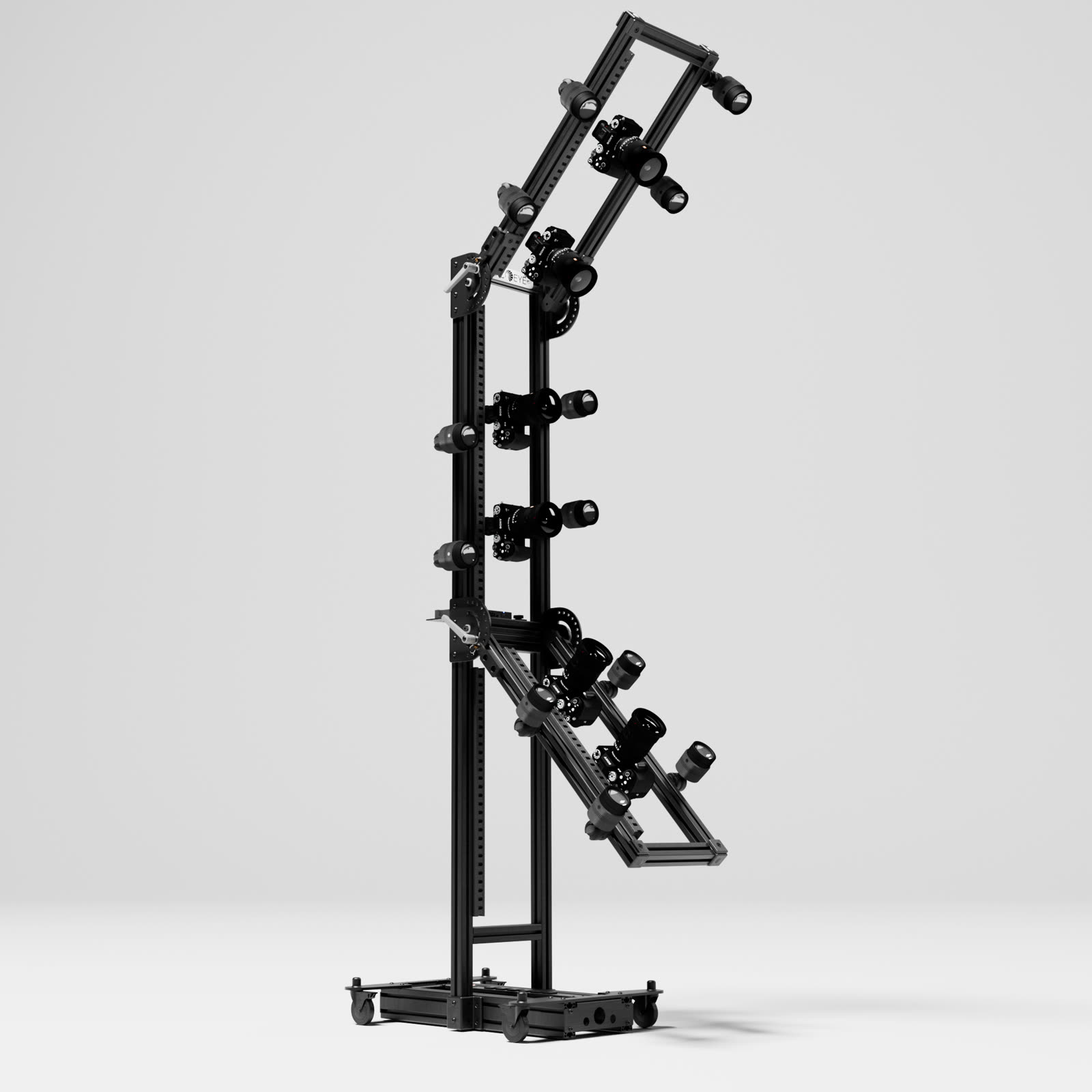 ATLAS loaded with six cameras and WOLF LED lights